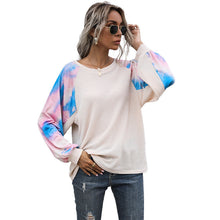 Laden Sie das Bild in den Galerie-Viewer, Bedrucktes T-Shirt mit Rundhalsausschnitt