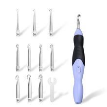 Laden Sie das Bild in den Galerie-Viewer, 9 in 1 Häkelnadel-Kit mit LED-Leuchten