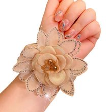 Laden Sie das Bild in den Galerie-Viewer, Strass Sonnenblume Haarband