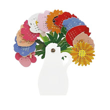Laden Sie das Bild in den Galerie-Viewer, Tischkalender in Blumenvasenform