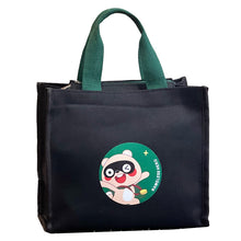 Laden Sie das Bild in den Galerie-Viewer, Niedliche Bären Lunchtasche aus Segeltuch