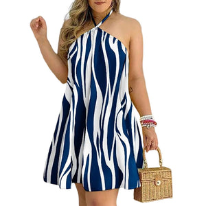 Trägerloses Kleid zum Binden