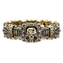 Laden Sie das Bild in den Galerie-Viewer, Stilvoller Kugelförmiger Totenkopfring