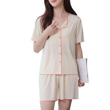 Laden Sie das Bild in den Galerie-Viewer, Einfacher Pyjama Aus Eisseide
