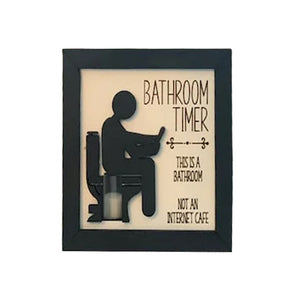 Badezimmer-Timer - Lustiges Geschenk🚽
