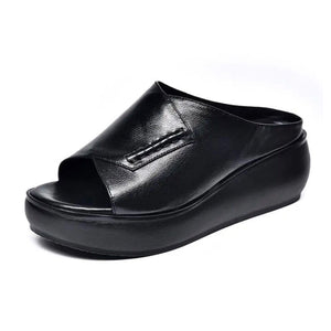 Sommerliche Fischmaulsandalen mit weicher Sohle für Damen