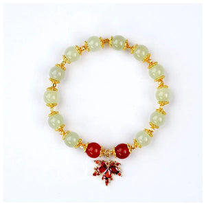 Roter Ahornblatt-Schmuck