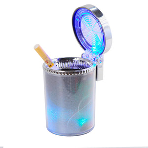 Bunter LED Autoaschenbecher