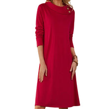 Laden Sie das Bild in den Galerie-Viewer, Vintage französisches Strickkleid