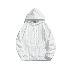 Einfarbiger Hoodie