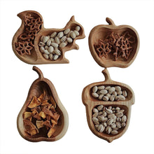 Laden Sie das Bild in den Galerie-Viewer, Hölzerne Obstschale in Tier-/Obstform