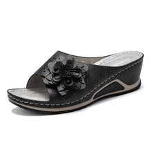 Laden Sie das Bild in den Galerie-Viewer, Sommerliche Blumen-Sandalen Mit Weicher Sohle