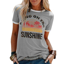 Laden Sie das Bild in den Galerie-Viewer, Sommer-Kokosnuss-T-Shirt