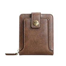 Laden Sie das Bild in den Galerie-Viewer, Multifunktionale Kurze Modische Geldbörse mit Reißverschluss für Herren
