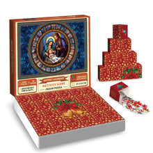 Laden Sie das Bild in den Galerie-Viewer, 1000-teiliges Puzzle - Weihnachtskrippe