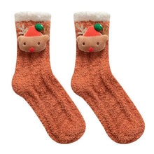 Laden Sie das Bild in den Galerie-Viewer, Flauschige Weihnachtssocken