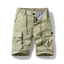 Laden Sie das Bild in den Galerie-Viewer, Lässige Shorts mit mehreren Taschen für Herren