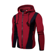 Laden Sie das Bild in den Galerie-Viewer, Lässige Fleece-Kapuzenjacke