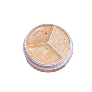 3-in-1-Palette für Konturen und Leuchtkorrekturen