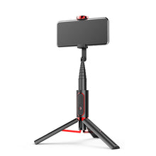 Laden Sie das Bild in den Galerie-Viewer, Einziehbarer Bluetooth-Fotoständer aus Aluminiumlegierung