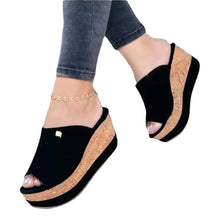 Laden Sie das Bild in den Galerie-Viewer, Neue Modische Sandalen mit hohen Absätzen