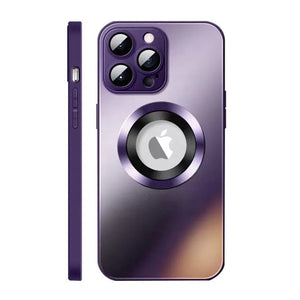 Magnetische iPhone-Hülle aus mattiertem Glas