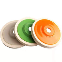 Laden Sie das Bild in den Galerie-Viewer, Winkelschleifer Wolle Schwabbelscheibe