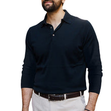 Laden Sie das Bild in den Galerie-Viewer, Einfarbiges Revers-Poloshirt