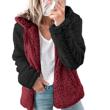 Laden Sie das Bild in den Galerie-Viewer, Warme Herbst-Winter-Kapuzenjacke