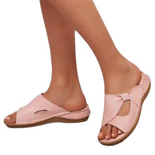 Laden Sie das Bild in den Galerie-Viewer, Lässige Damen-Slip Toe Sandalen