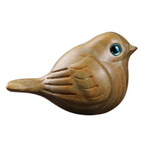 Laden Sie das Bild in den Galerie-Viewer, Handgefertigter Holzschnitzvogel