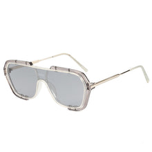 Laden Sie das Bild in den Galerie-Viewer, Einteilige Sonnenbrille mit großem Rahmen