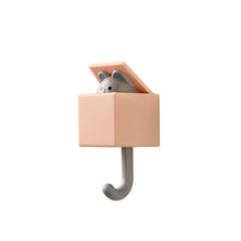 Laden Sie das Bild in den Galerie-Viewer, Niedliche Katze Schlüsselhaken Wanddekoration
