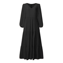 Laden Sie das Bild in den Galerie-Viewer, Damen Sommer Großes Rockkleid