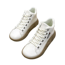 Laden Sie das Bild in den Galerie-Viewer, Damen High Top Freizeitschuhe mit dicken Sohlen
