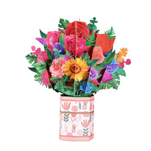Laden Sie das Bild in den Galerie-Viewer, Papierblumen-Blumenstrauß-Gruß-Karten