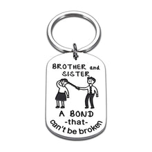 Laden Sie das Bild in den Galerie-Viewer, Bruder und Schwester - Lustiger Schlüsselanhänger