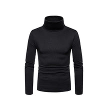 Laden Sie das Bild in den Galerie-Viewer, Einfarbiger Pullover mit Rollkragen