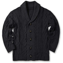 Laden Sie das Bild in den Galerie-Viewer, Strickjacke Cardigan Mit V-Ausschnitt