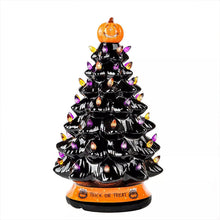 Laden Sie das Bild in den Galerie-Viewer, Glühender Weihnachtsbaum mit Halloween-Thema