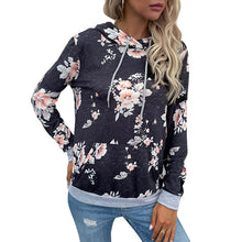 Laden Sie das Bild in den Galerie-Viewer, Langarm-Sweatshirt mit Kapuze