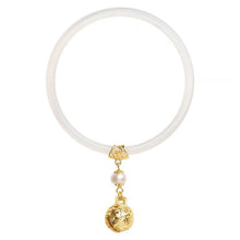 Laden Sie das Bild in den Galerie-Viewer, Armband aus Glocke und Jade im antiken Stil