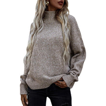 Laden Sie das Bild in den Galerie-Viewer, Damen Pullover mit Rollkragen