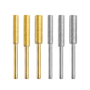 Schleifen elektromechanischer Schleifkopf elektrische Feile Schmirgel (3 Stück)