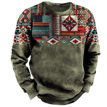 Laden Sie das Bild in den Galerie-Viewer, Sweatshirt mit Rundhalsausschnitt und Digitaldruck
