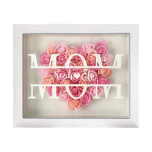 Laden Sie das Bild in den Galerie-Viewer, Muttertagsgeschenk Farbverlauf Blumenrahmen