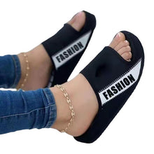 Laden Sie das Bild in den Galerie-Viewer, Damen flache Sandalen aus Stoff