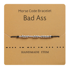 Laden Sie das Bild in den Galerie-Viewer, Paar Armband mit Morsecode