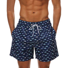 Laden Sie das Bild in den Galerie-Viewer, Lässige Strandshorts Mit Kordelzug