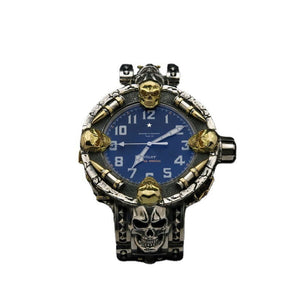 Schädel Armbanduhr